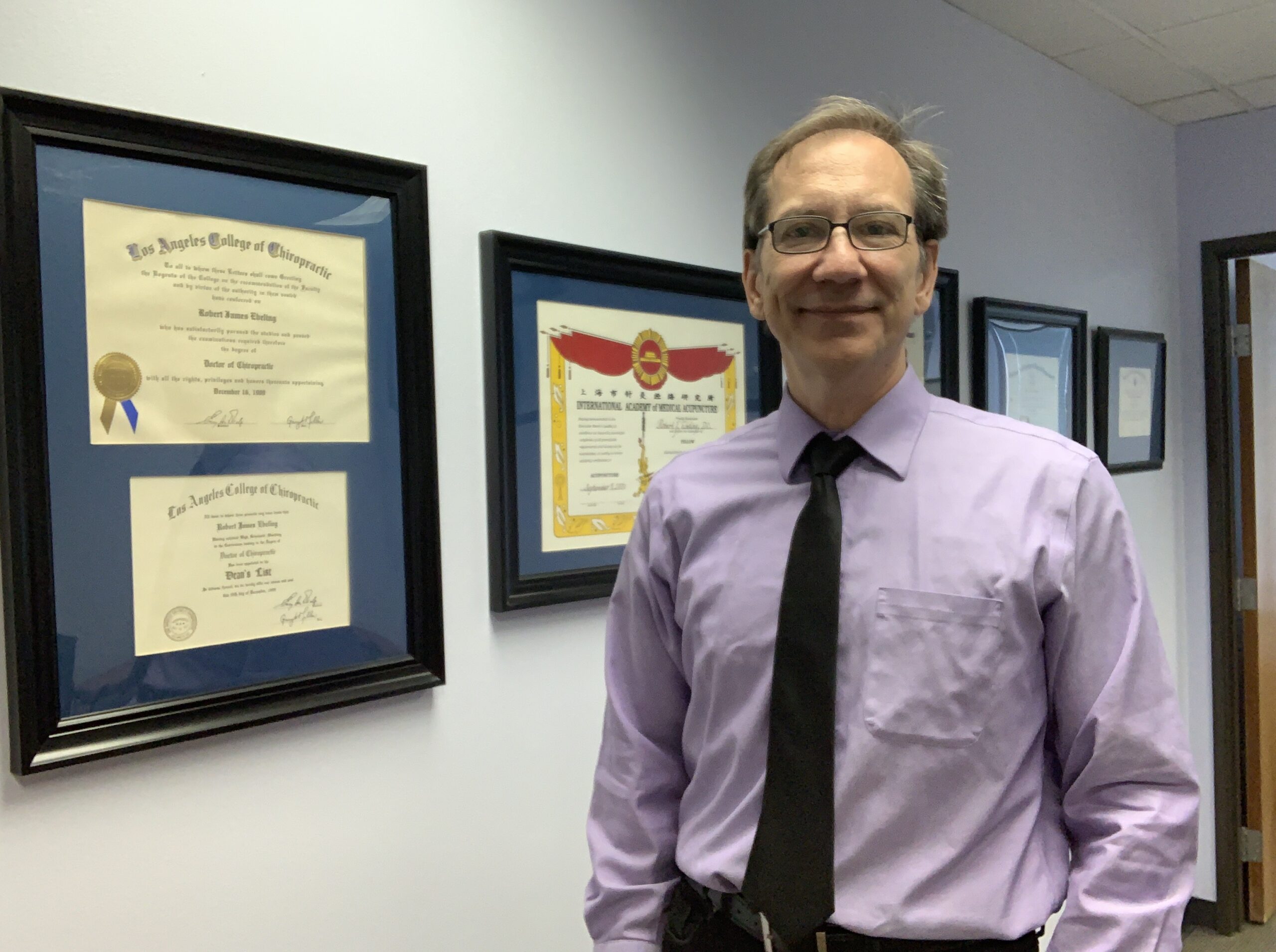 Dr. Robert Ebeling, Englewood CO chiropractor at A-Just-A-Ble Chiropractic Center